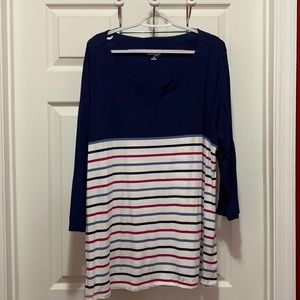 Multi stripe Top
